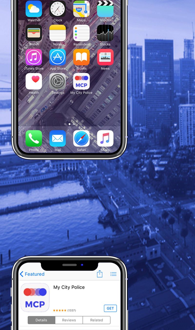 MCP My City Police Banner iPhoneX Home Apple Store